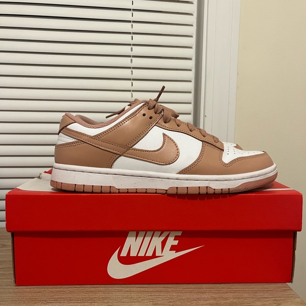 WOMEN'S Nike Dunk Low "Rose Whisper" DD1503-118 - Size 9.5 (Like New)